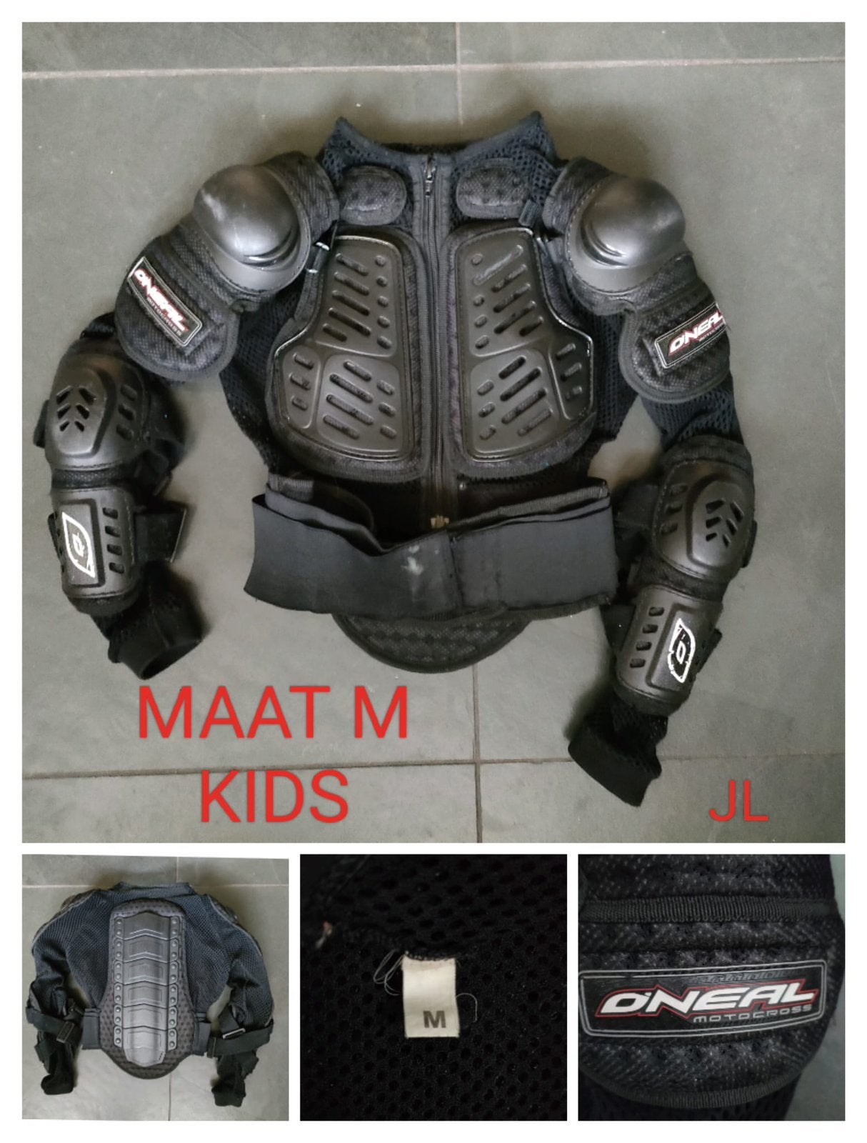O’neal bodyprotector maat M kindermaat, Motoren, Kleding | Motorkleding, Ophalen of Verzenden, Tweedehands, Motorcrosskleding