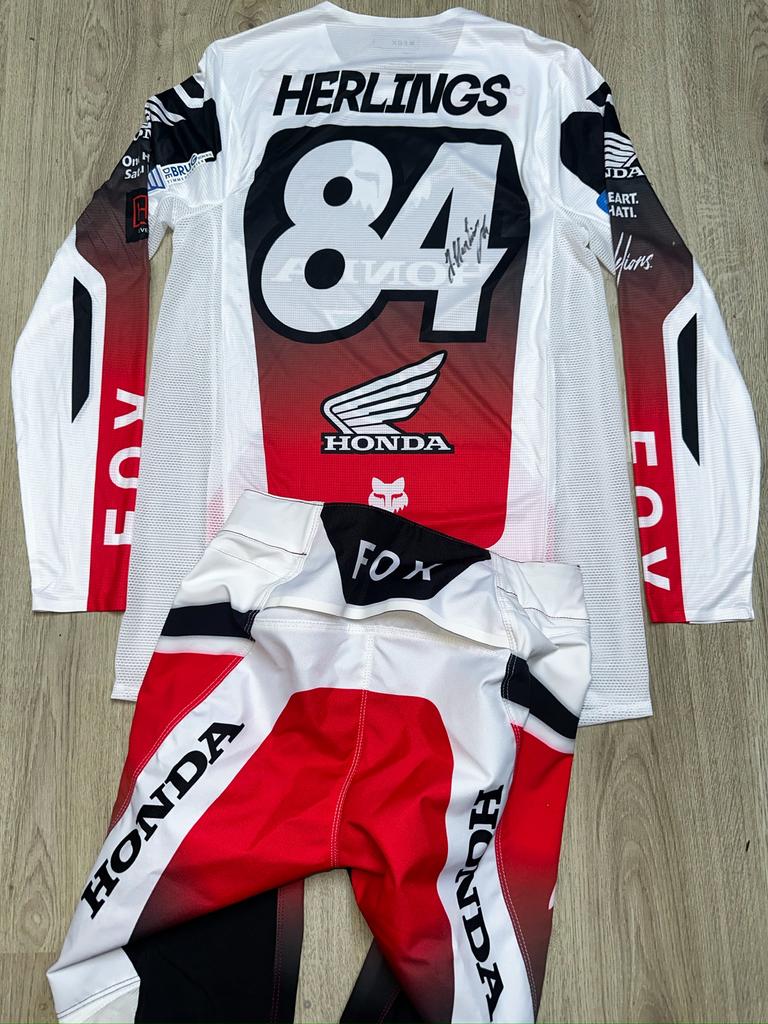 Jeffrey Herlings 2026 fotoshoot pak, Motoren, Kleding | Motorkleding, Ophalen of Verzenden, Nieuw zonder kaartje, Kinderen, Motorcrosskleding