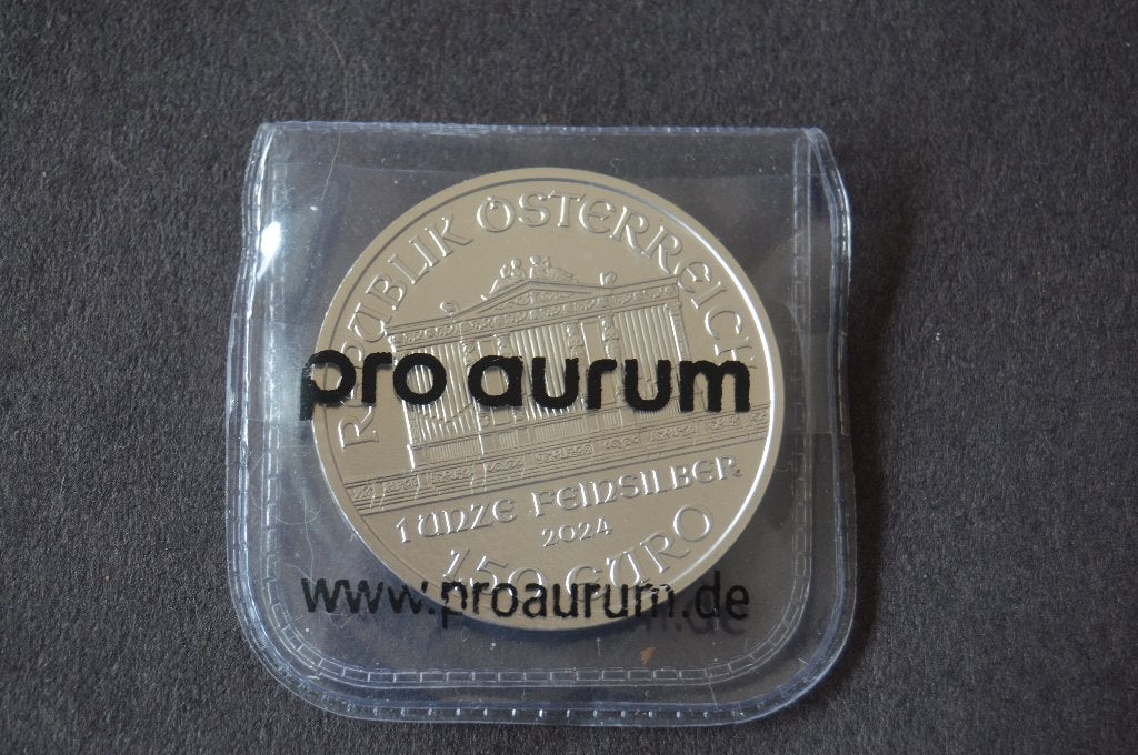 Wiener Philharmoniker. 1 troy ounce puur zilveren munt., Ophalen, Zilver