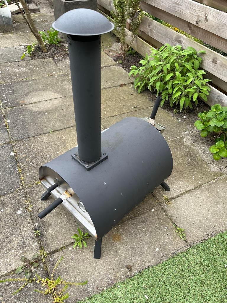 Compacte pizzaoven voor buiten, houtgestookt, Ophalen, Gebruikt
