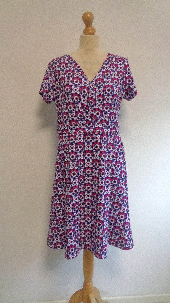 jurk smashed, Kleding | Dames, Jurken, Maat 42/44 (L), Zo goed als nieuw, Knielengte, Smashed Lemon