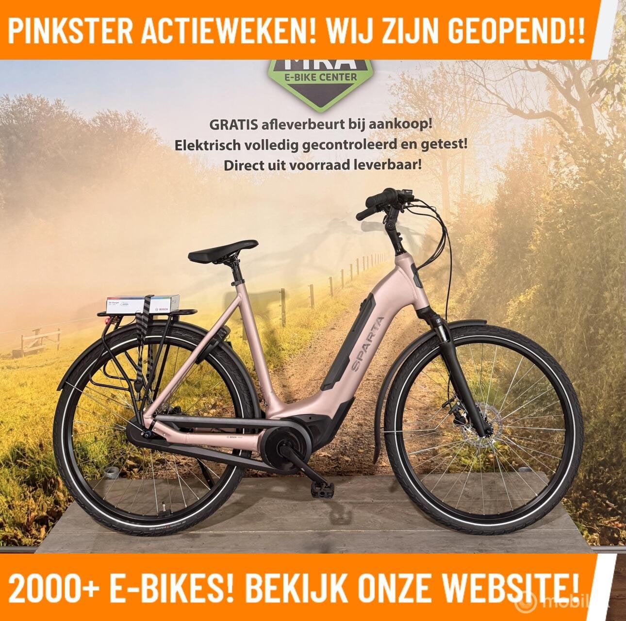Sparta C-Grid Energy Elektrische fiets met BOSCH BES3 motor!, 55 tot 59 cm, Nieuw, Sparta