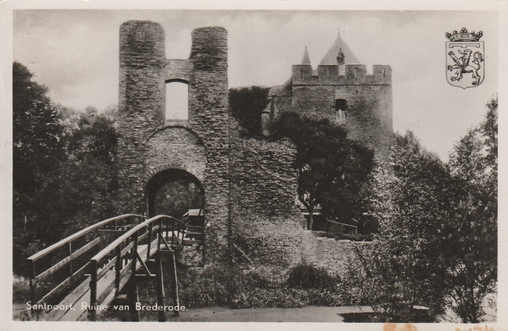 ruine van brederode, Ophalen of Verzenden, 1940 tot 1960, Friesland