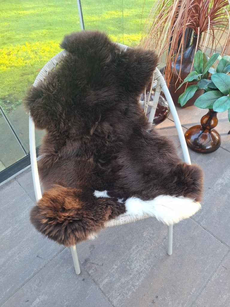 Nieuwe prachtige bruine schapenvacht – Superzacht, 100 tot 150 cm, Bruin, Nieuw, Overige vormen