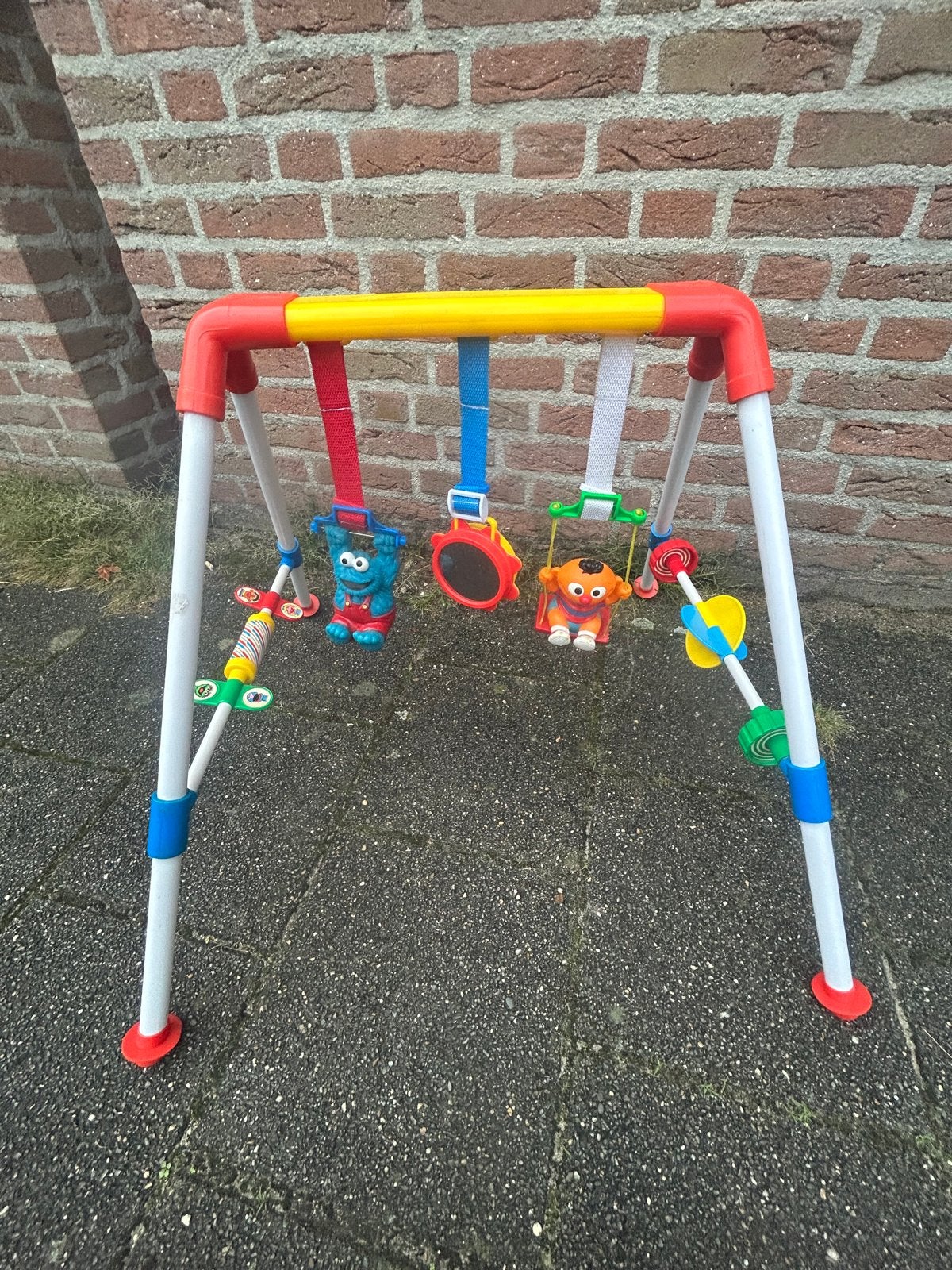 Babygym Ernie  met speeltjes - Kleurrijk en stimulerend, Ophalen, Gebruikt, Babygym, Met geluid