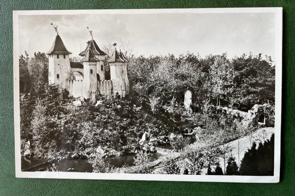ansichtkaart van natuurpark De Efteling; kasteel Doornroosje, Verzenden, Zo goed als nieuw, Overige typen