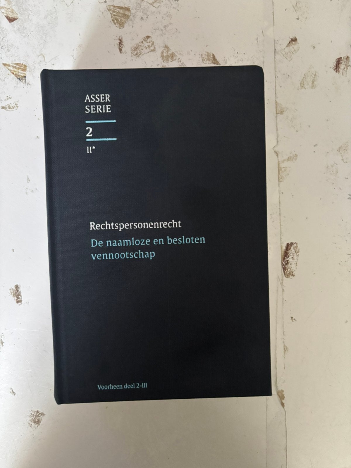 Asser Serie 2 ll Rechtspersonenrecht te koop, Boeken, Ophalen of Verzenden, Zo goed als nieuw, Overige onderwerpen