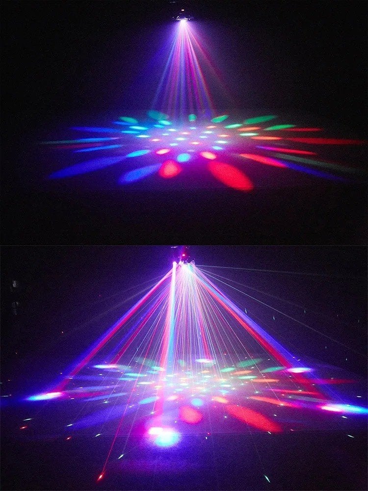 Professionele discolamp Moving Head Beam Light met 6 armen, Ophalen of Verzenden, Nieuw, Laser, Kleur