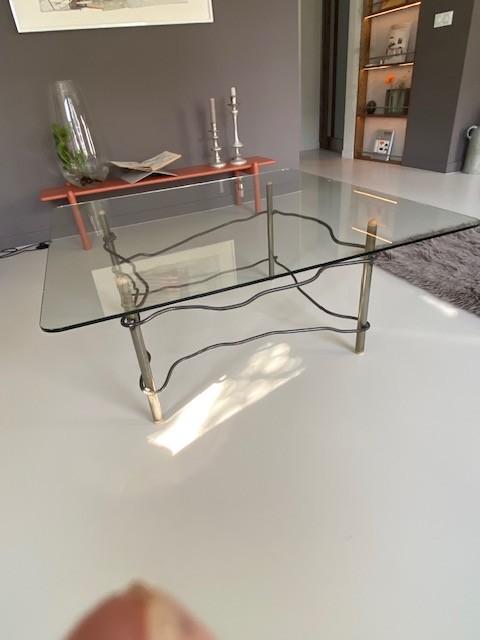Salontafel, Ophalen, Gebruikt, 50 tot 100 cm, Vierkant