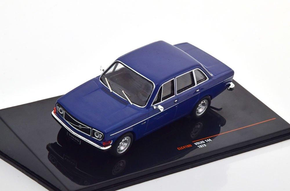 Volvo 144 Limousine 1972 Donkerblauw 1-43 Ixo Models, Overige merken, Auto, Ixo models, Nieuw