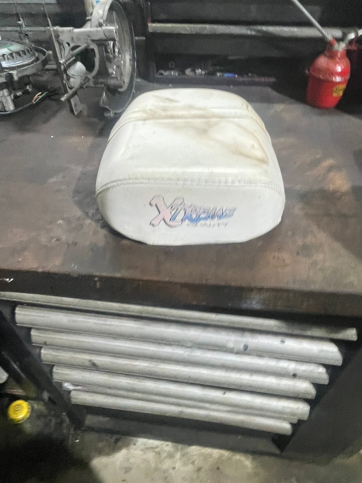 Wit xtreme achter zitje voor citta ciao si bravo, Motoren, Ophalen of Verzenden