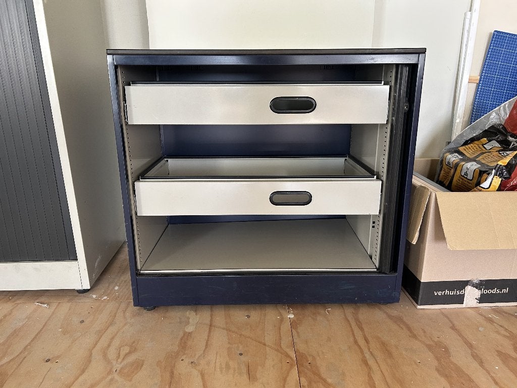 Archiefkast/ kantoorkast, Huis en Inrichting, Kasten | Roldeurkasten en Archiefkasten, Ophalen, Gebruikt, 50 tot 100 cm, Minder dan 100 cm
