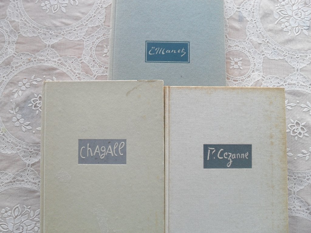 BOEKJES MANET,CHAGALL en CÉZANNE., Gelezen, Ophalen of Verzenden, Rouart,Brion & Huyghe., Schilder- en Tekenkunst