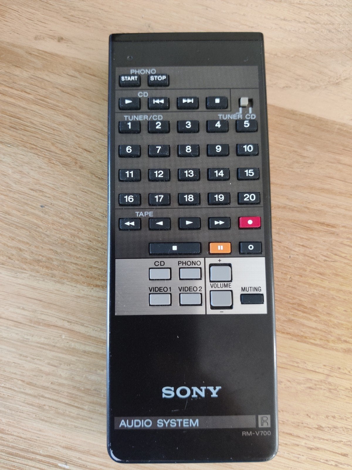 Sony RM-V700 Audio Systeem Afstandsbediening, Ophalen of Verzenden, Zo goed als nieuw, Origineel, Mediaspeler