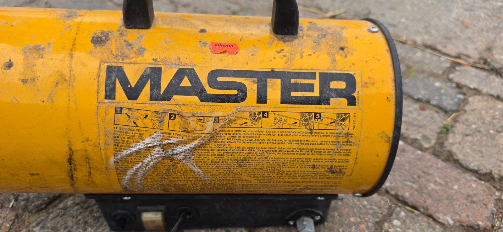 Master BLP 15 kW M gaskachel - Krachtige mobiele verwarming, Ophalen, Gebruikt, 800 watt of meer, Kachel