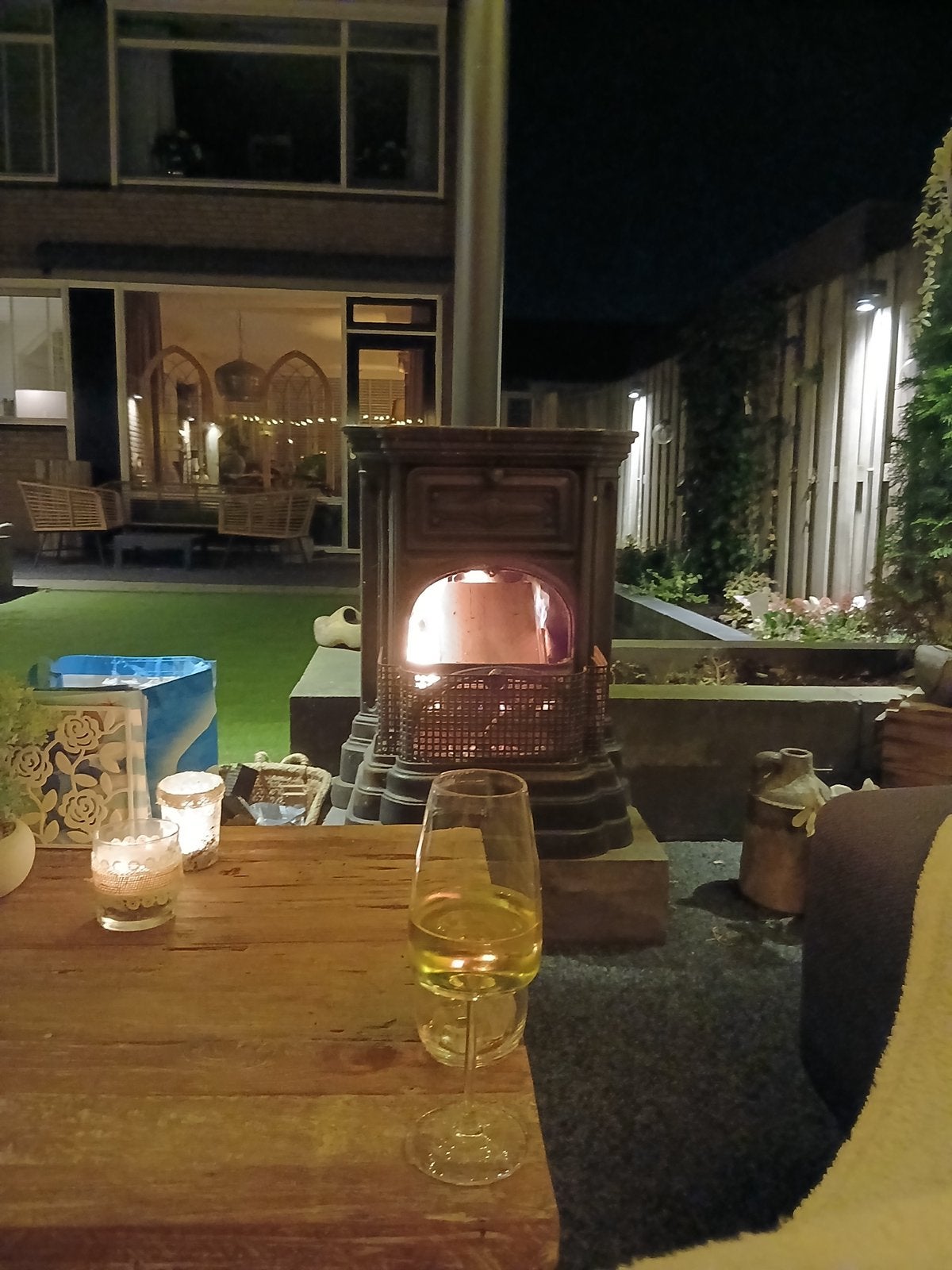 Houtkachel zeer leuk model, Huis en Inrichting, Ophalen, Gebruikt, Houtkachel, Vrijstaand