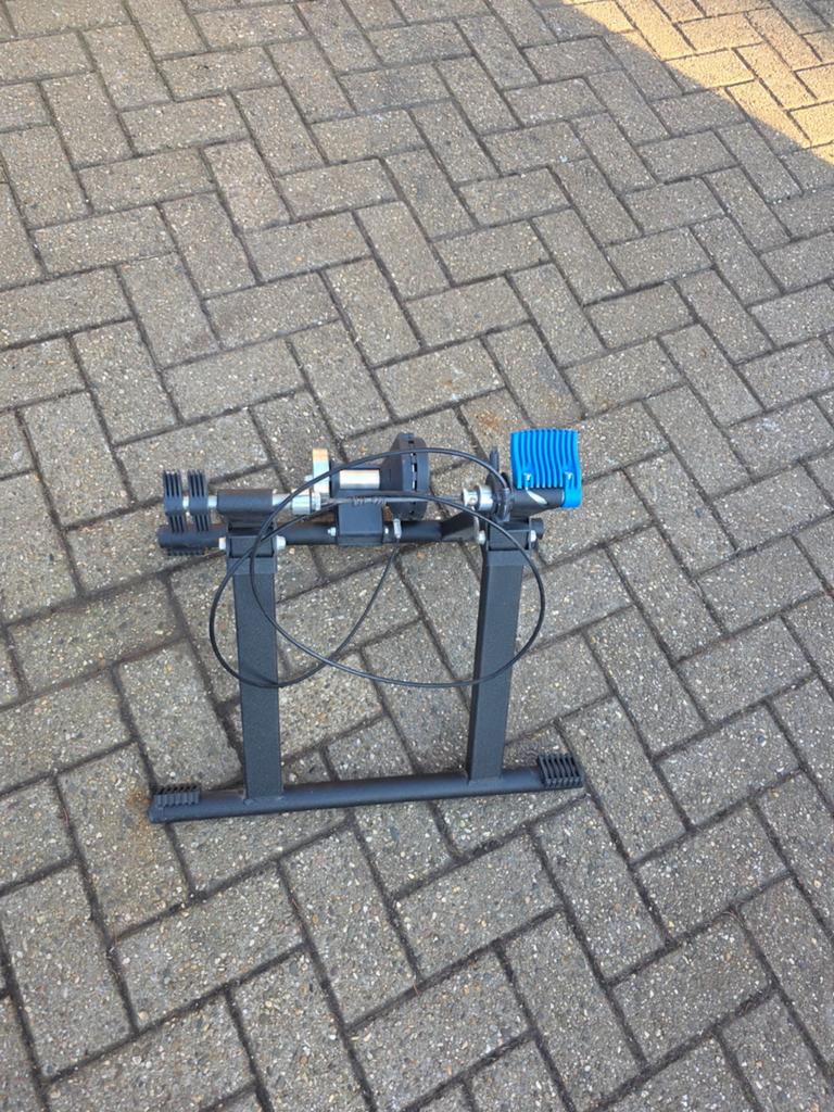 Tacx Fiets Trainer - Ideaal voor Binnen Training, Garmin Ltd., Gebruikt, Racefiets, Staal