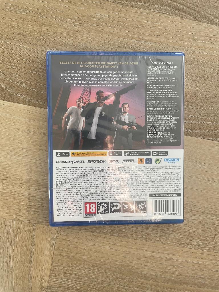 GTA Game, Vanaf 18 jaar, Shooter, 1 speler, Nieuw