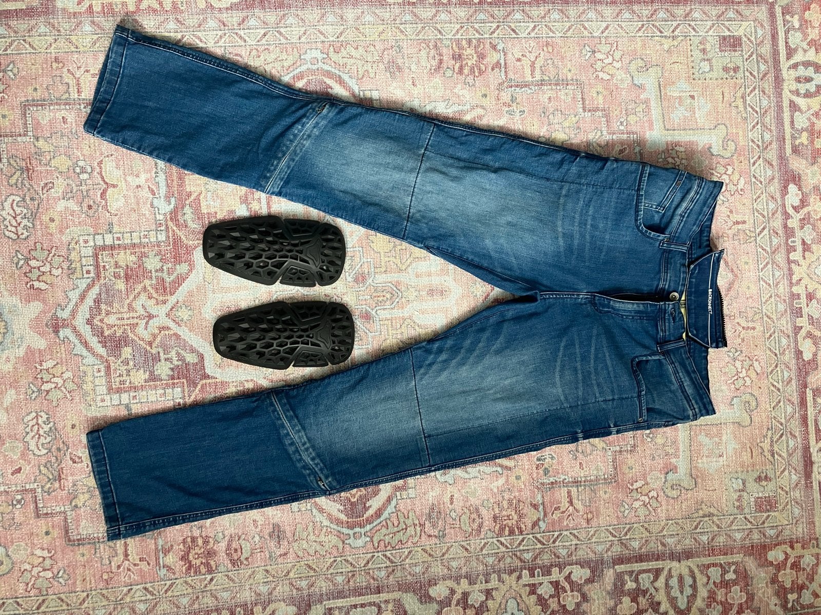 Macna Motorjeans met bescherming, maat 38, Ophalen of Verzenden, Tweedehands, Heren, Broek | textiel