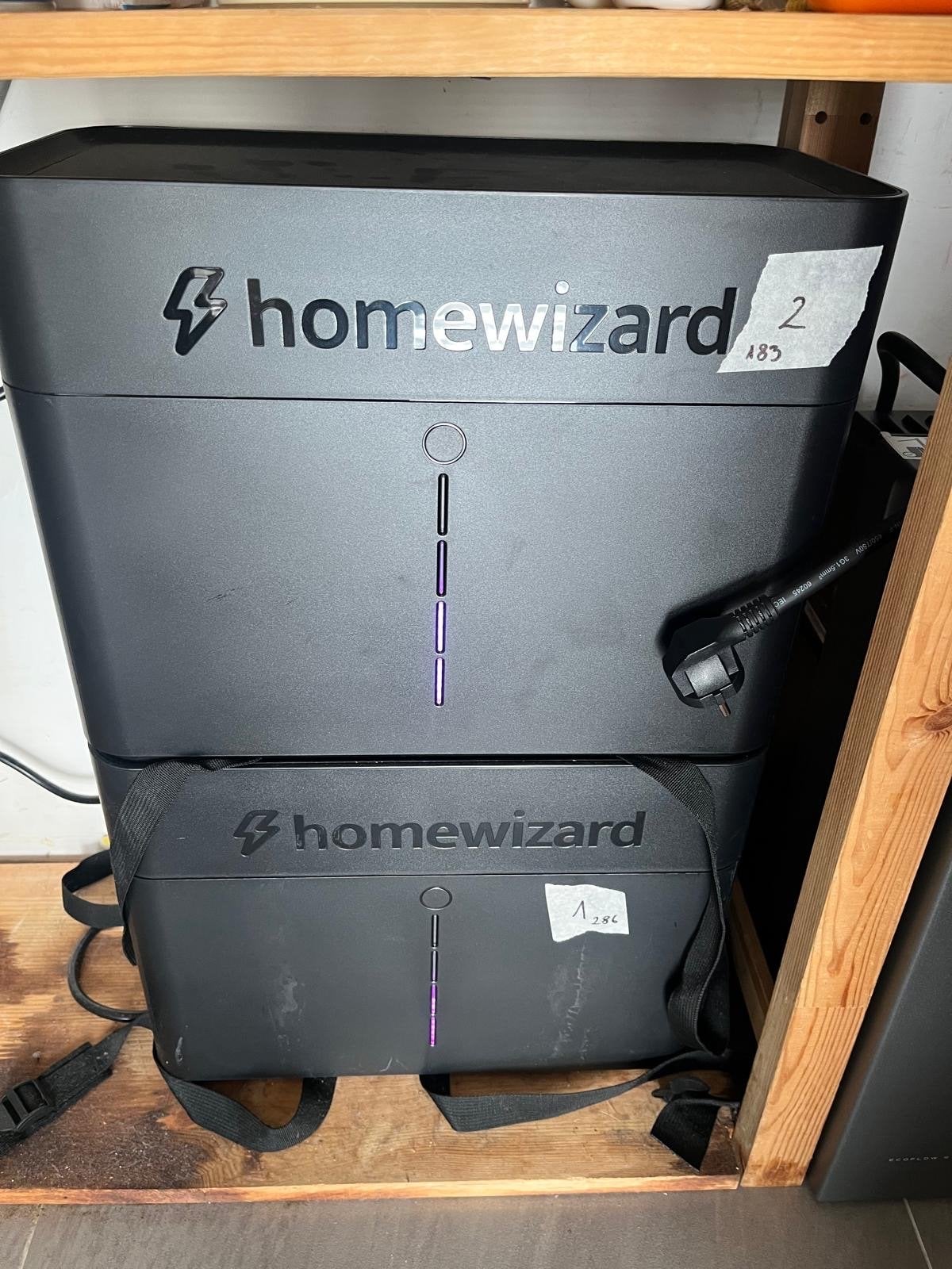 HomeWizard Plug-In Batterij, Gebruikt