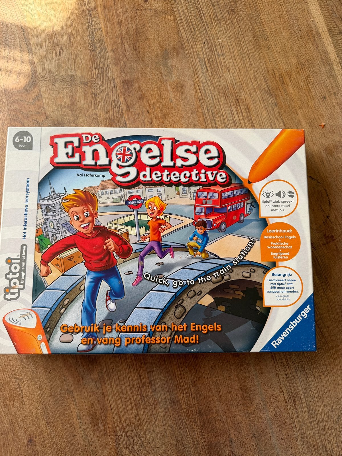 TipToi De Engelse detective, Ophalen of Verzenden, Zo goed als nieuw
