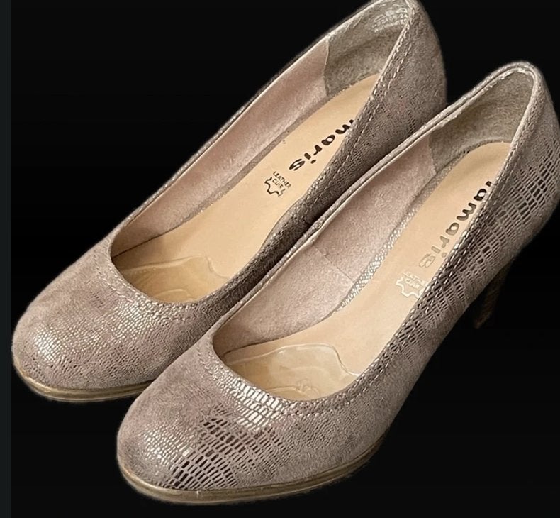 Leren Pumps van Tamaris - Maat : 38, Kleding | Dames, Tamaris, Pumps, Overige kleuren, Verzenden