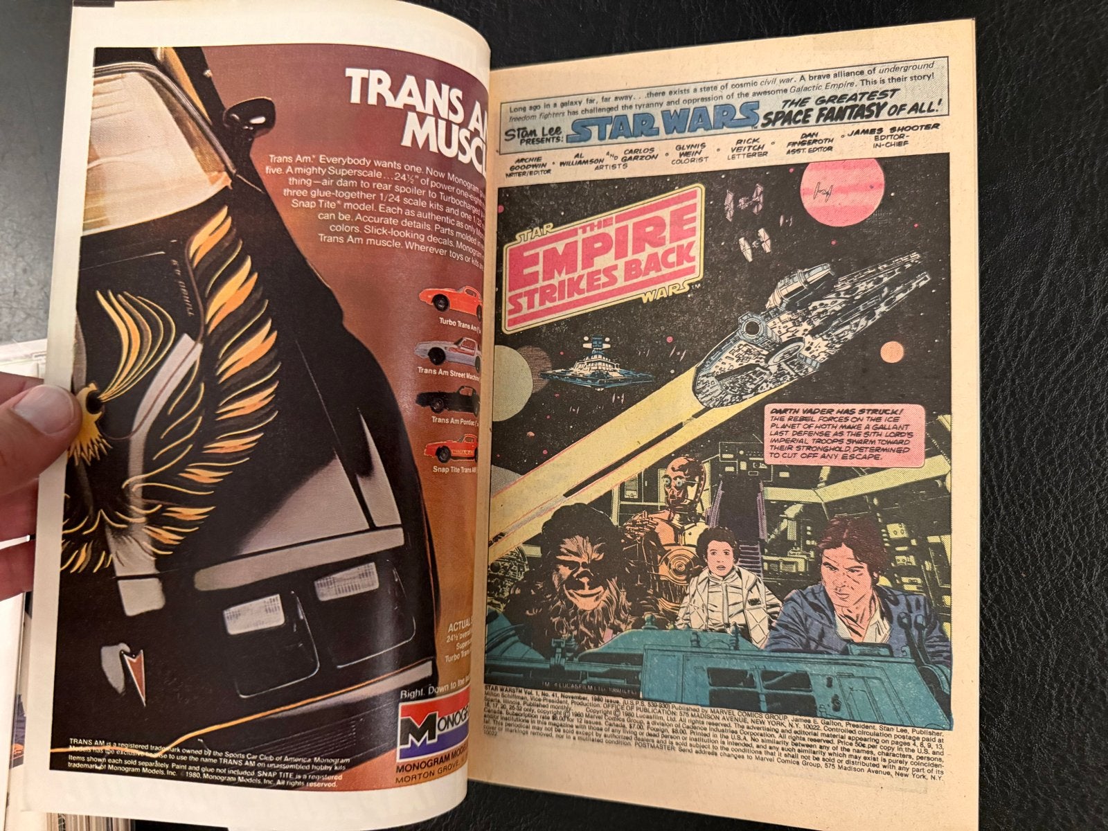 Star Wars Comic #41 1e Druk 1980 Marvel NM, Eén comic, Amerika, Ophalen of Verzenden, Zo goed als nieuw