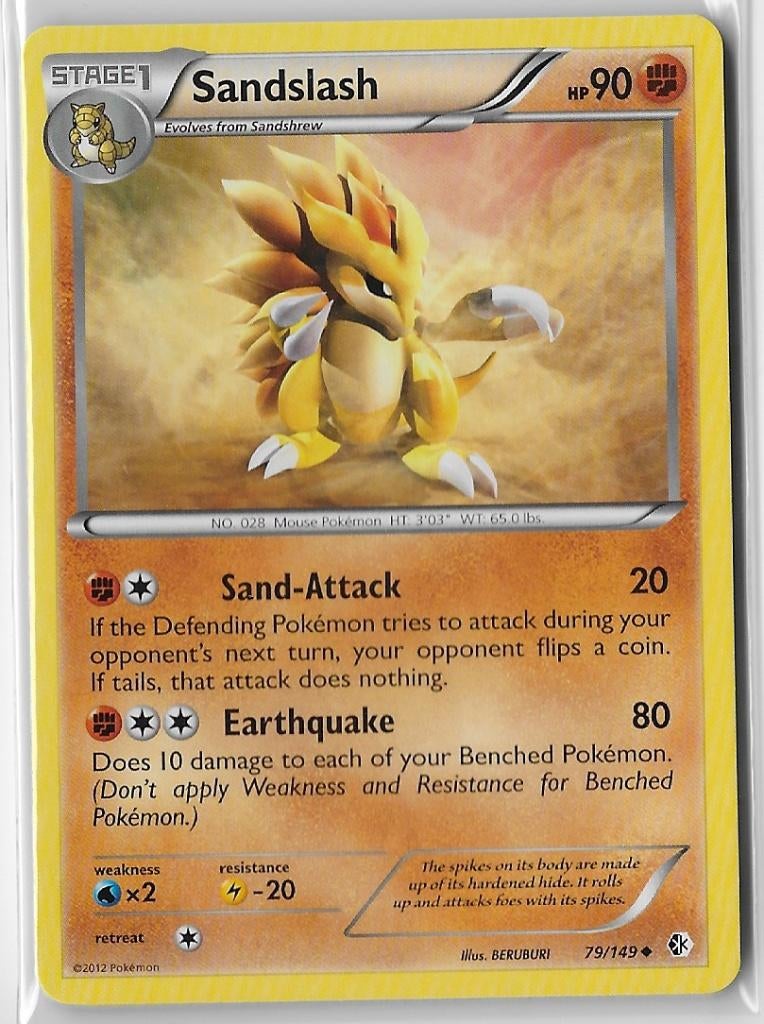 Boundaries Crossed,  Sandslash [uncommon] 79/149, Verzenden, Nieuw, Losse kaart