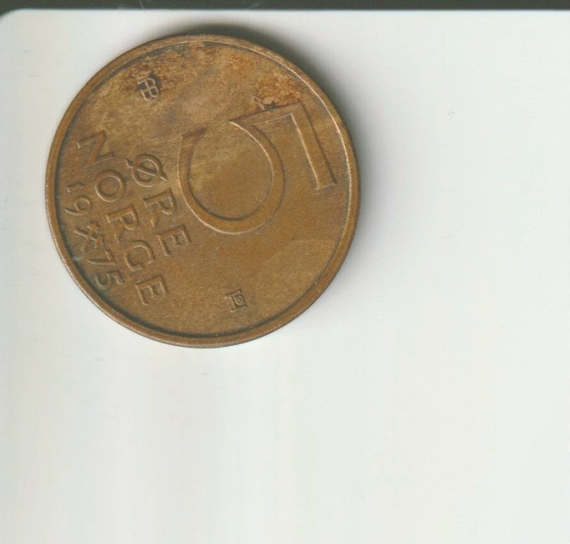 5 ore 1975 Noorwegen, Verzenden, Overige landen