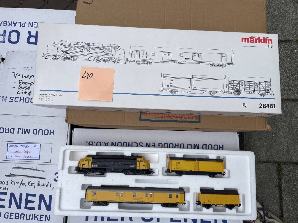 Marklin HO - DSB set 28461, Ophalen, Wisselstroom, Märklin, Analoog