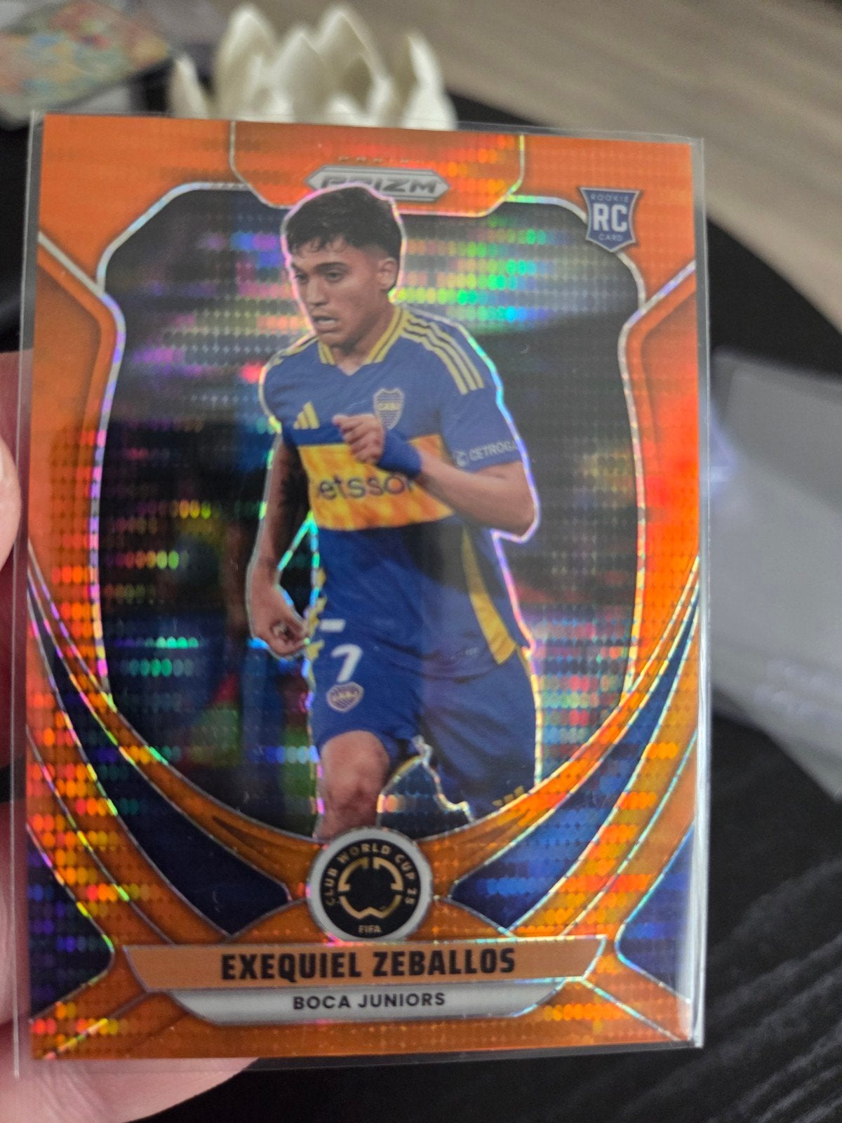 Exequiel Zeballos Panini Prizm RC 100/149, Ophalen of Verzenden