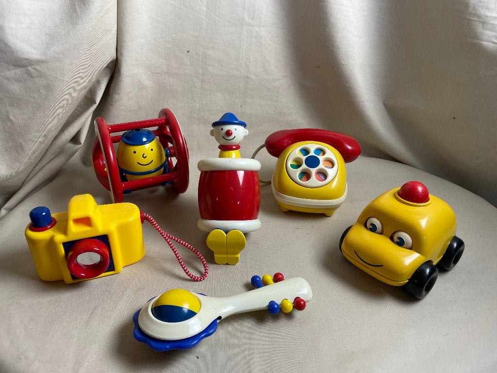 Vingtage Ambi Toys speelgoed jaren 80-90, Kinderen en Baby's, Speelgoed | Babyspeelgoed, Ophalen of Verzenden, Gebruikt, Overige typen