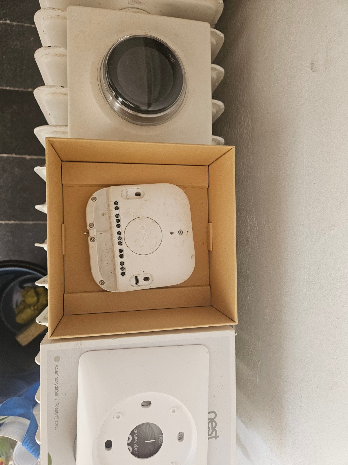 Nest Thermostaat E met Heat Link - Slimme thermostaat, Ophalen of Verzenden