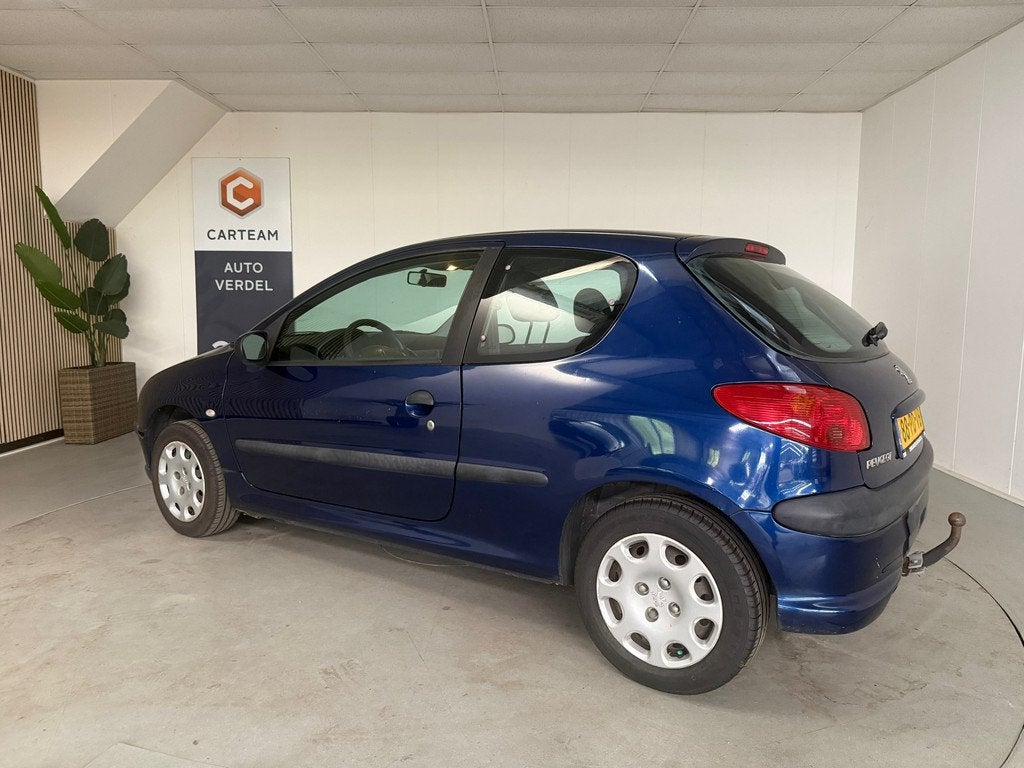 Peugeot 206 1.4 X-line, Auto's, Peugeot, Voorwielaandrijving, 31 €/maand, 4 cilinders, Blauw