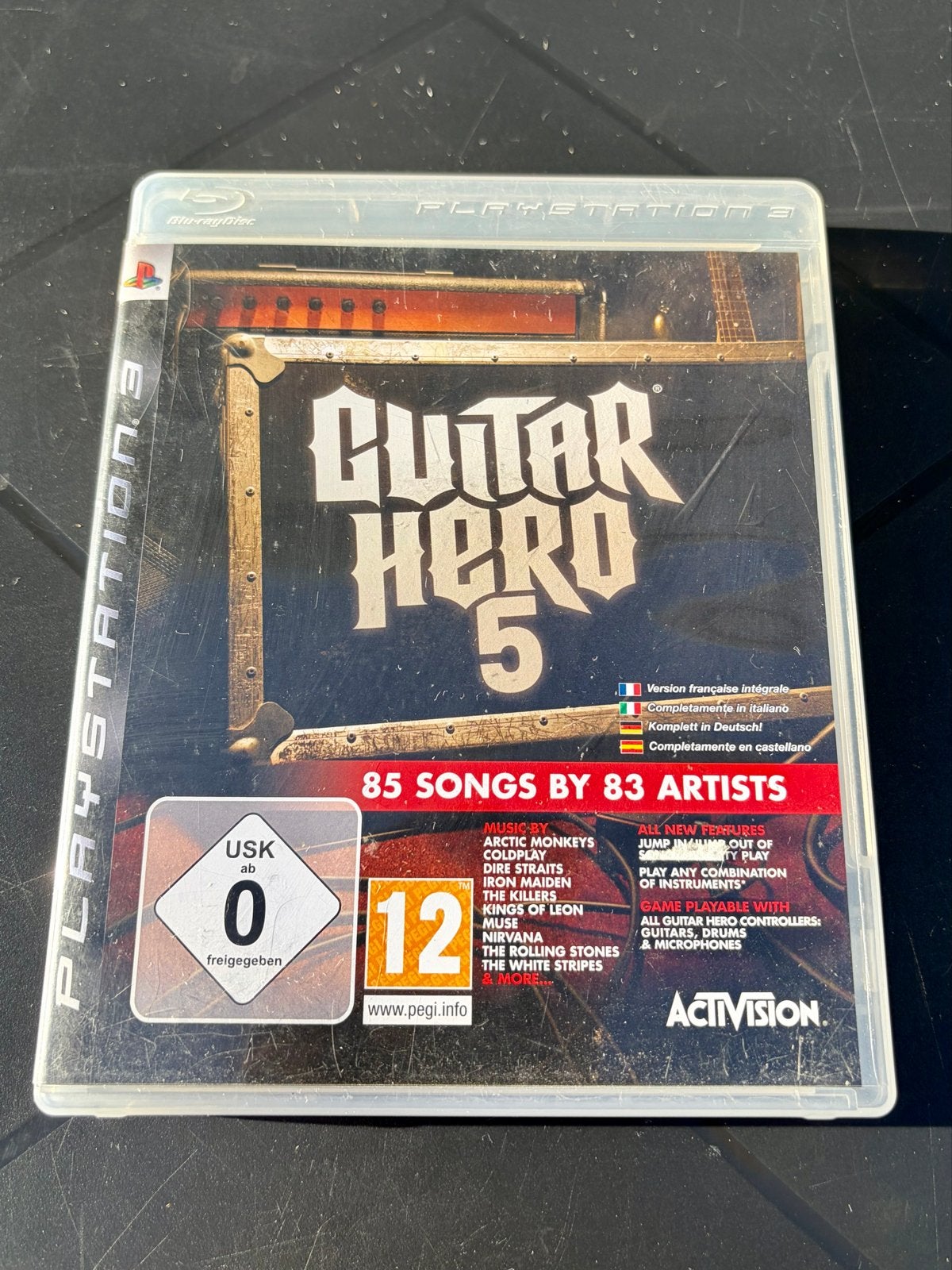 Guitar Hero 5 - PlayStation 3, Spelcomputers en Games, Muziek, Gebruikt, Verzenden, Eén computer