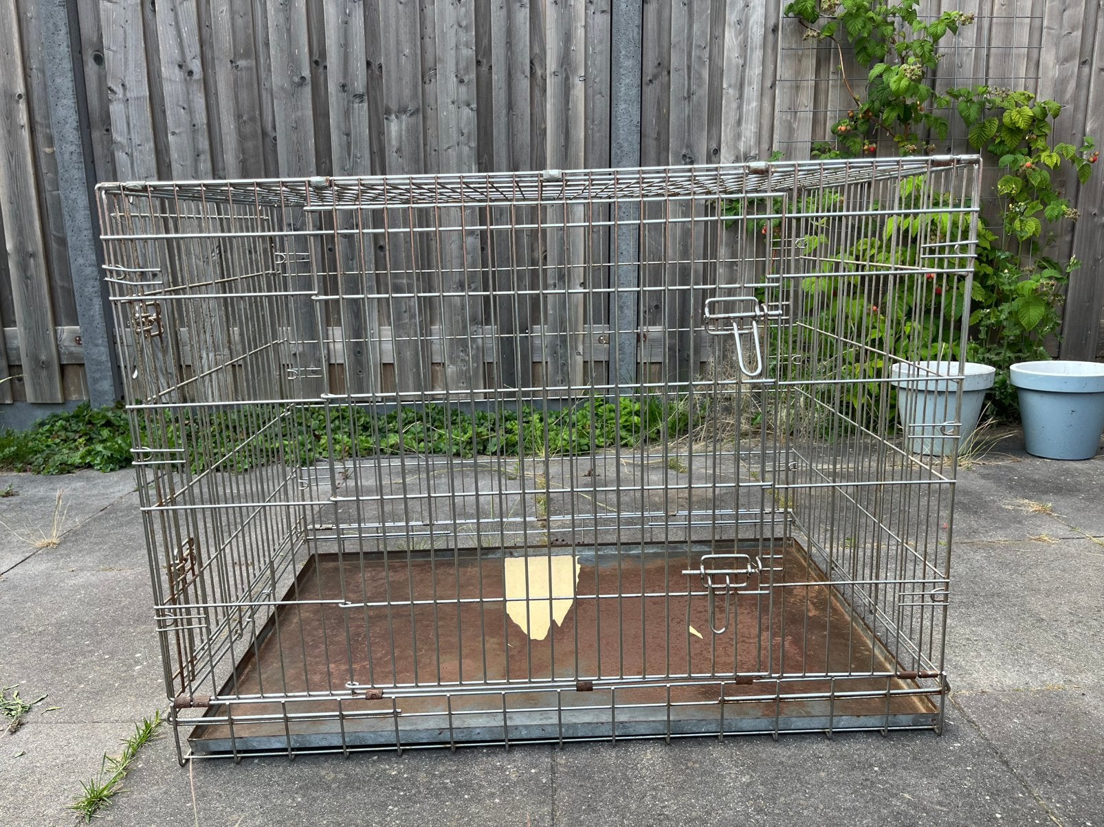 Bench 106x70x78, Dieren en Toebehoren, Hondenhokken, Ophalen, Gebruikt, 75 tot 110 cm, 65 tot 100 cm