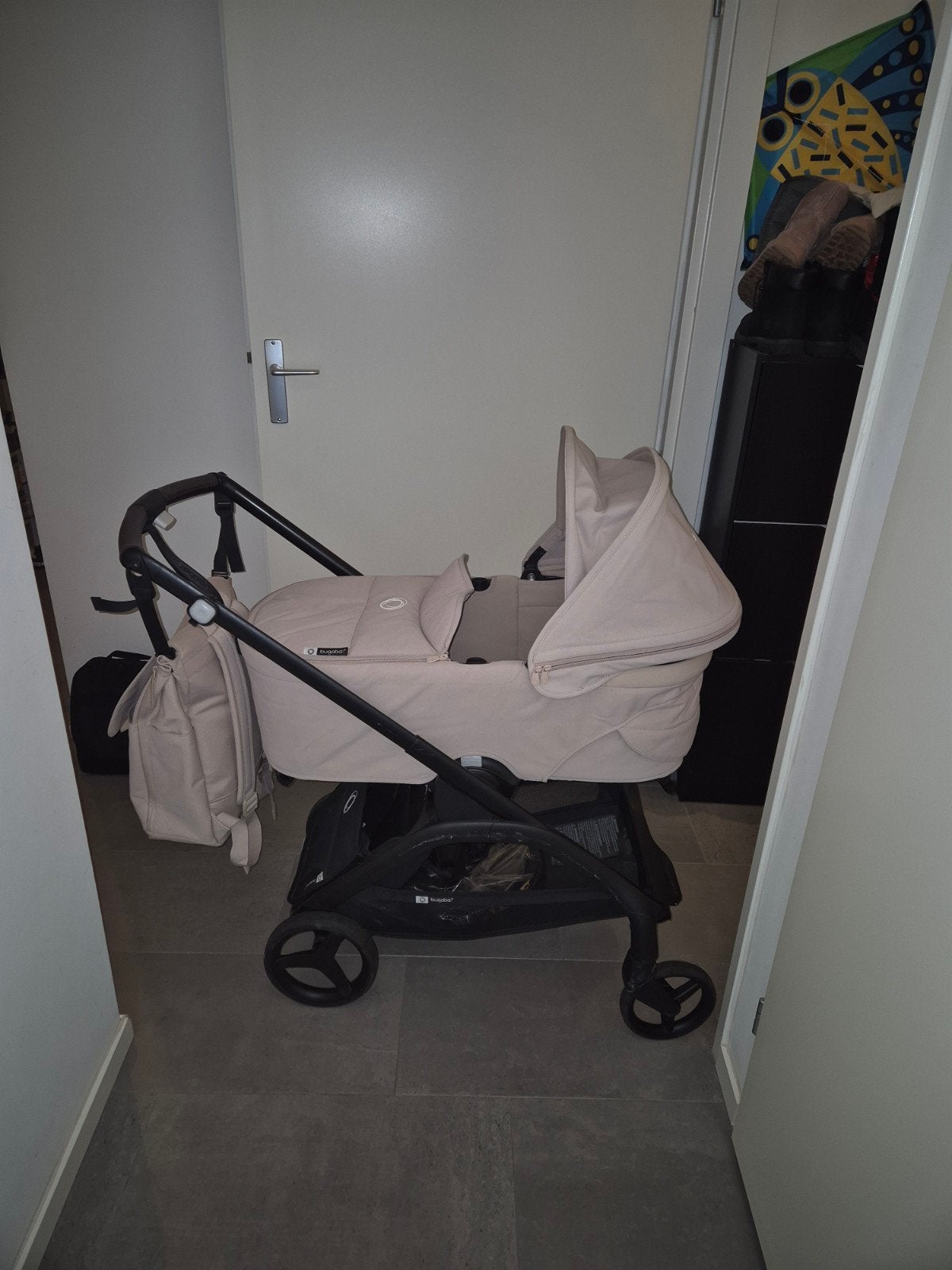 Bugaboo dragonfly  kinderwagen met reiswieg en autostoeltje, Ophalen, Gebruikt, Bugaboo, Combiwagen