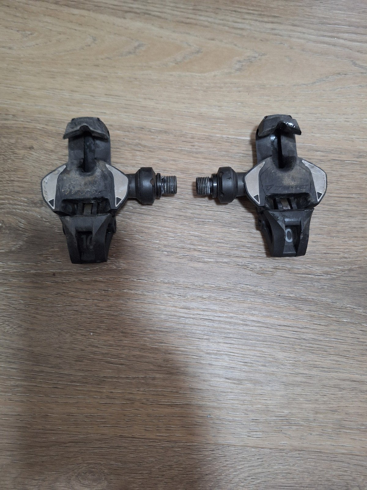 Time Xpro carbon 10 pedalen met schoenplaatjes, Fietsen en Brommers, Crankstel of Pedalen, Gebruikt, Racefiets, Carbon