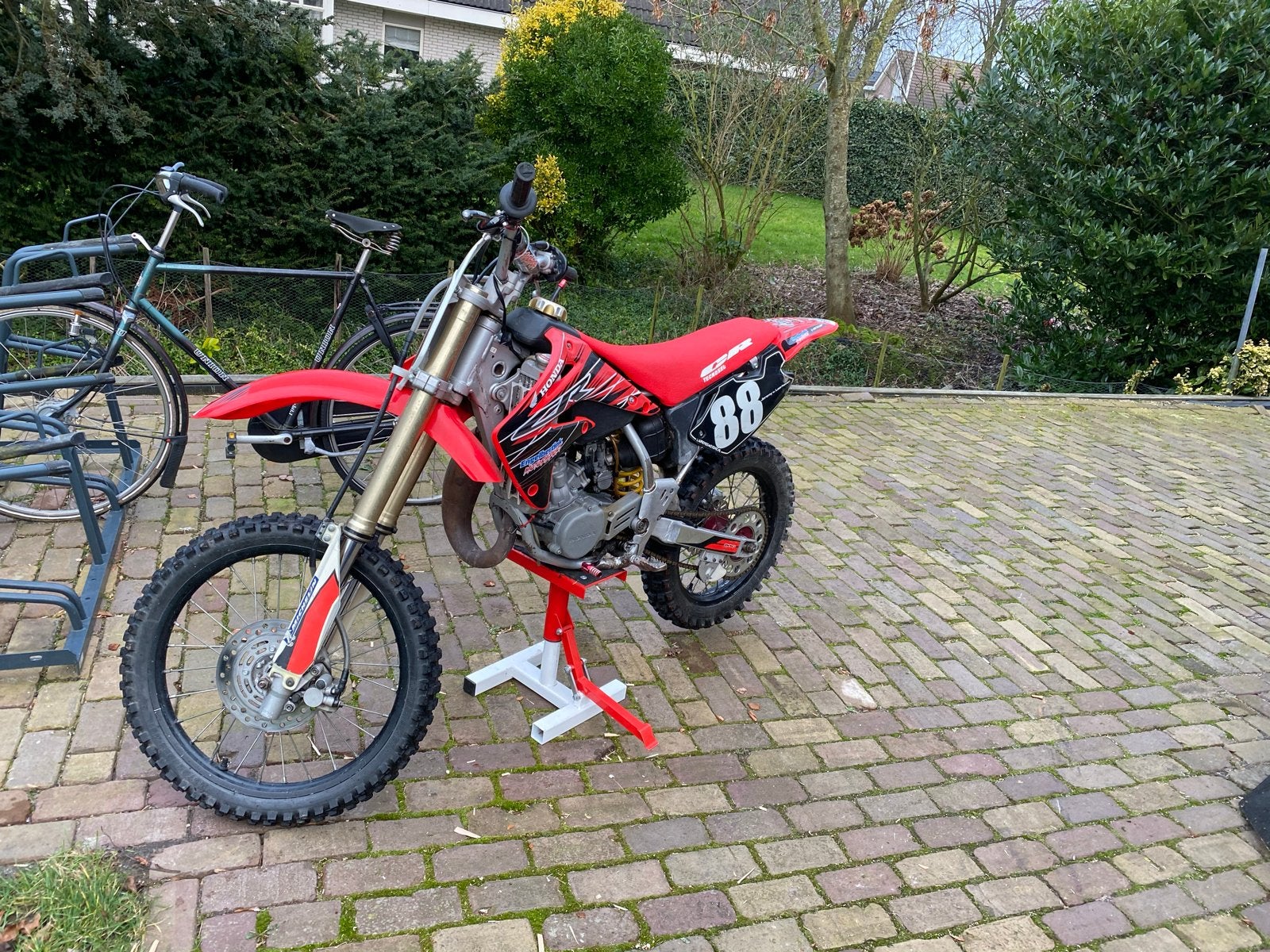 Honda CR85 Crossmotor! Alleen te ruil., Motoren, Particulier, Gebruikt, Crossmotor