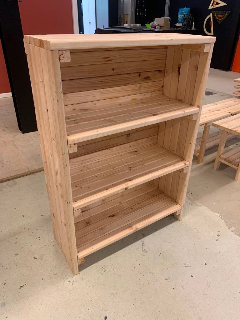 Houten kast (nieuw), Ophalen, Met plank(en), 100 tot 150 cm, Nieuw
