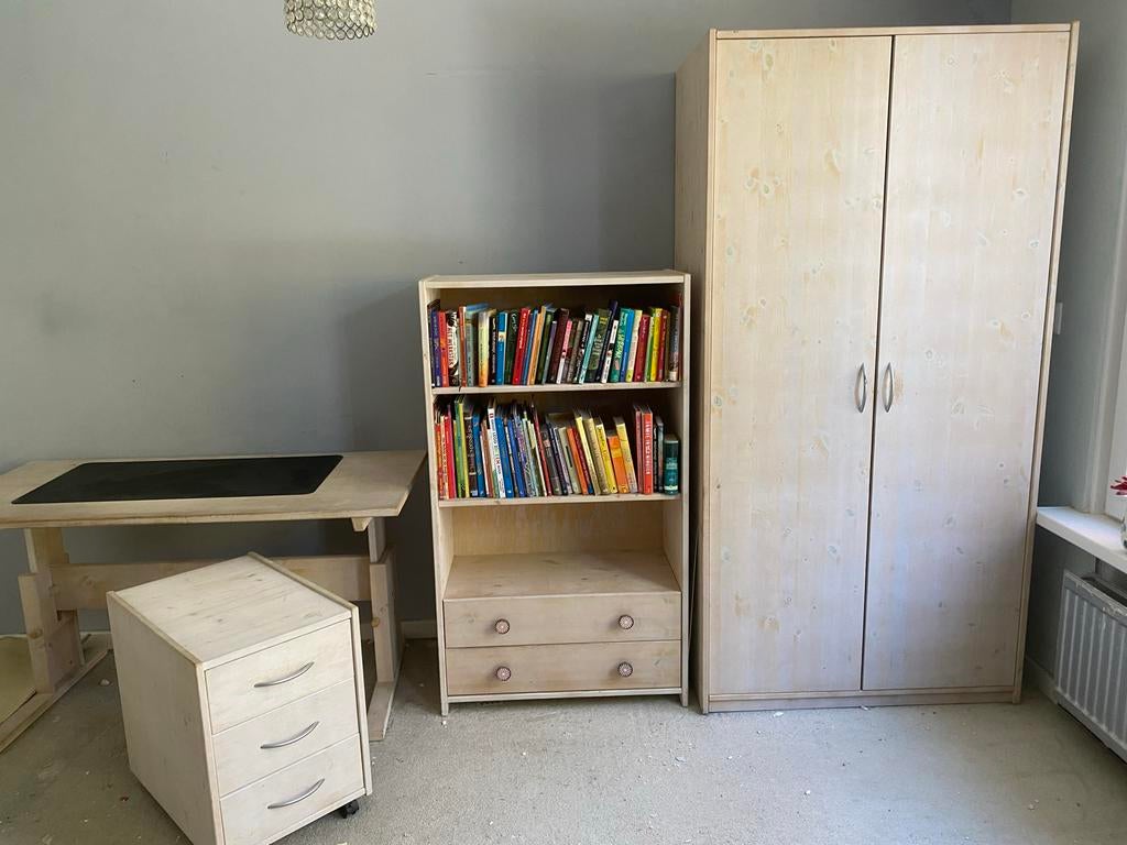Lifetime Kinder-/Tieners Kamer; kledingkast, bureau, kasten, Ophalen of Verzenden, Gebruikt, Jongetje of Meisje