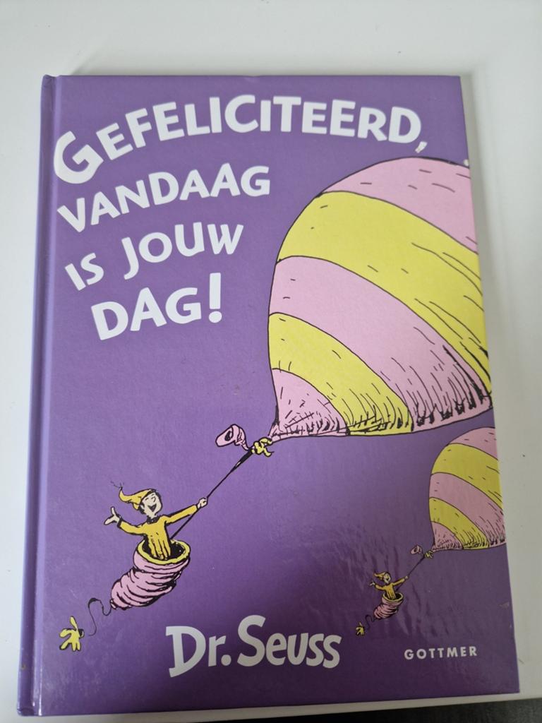 Gefeliciteerd, vandaag is jouw dag! - Dr. Seuss, Boeken, Ophalen of Verzenden, Zo goed als nieuw, Dr. Seuss, Fictie algemeen