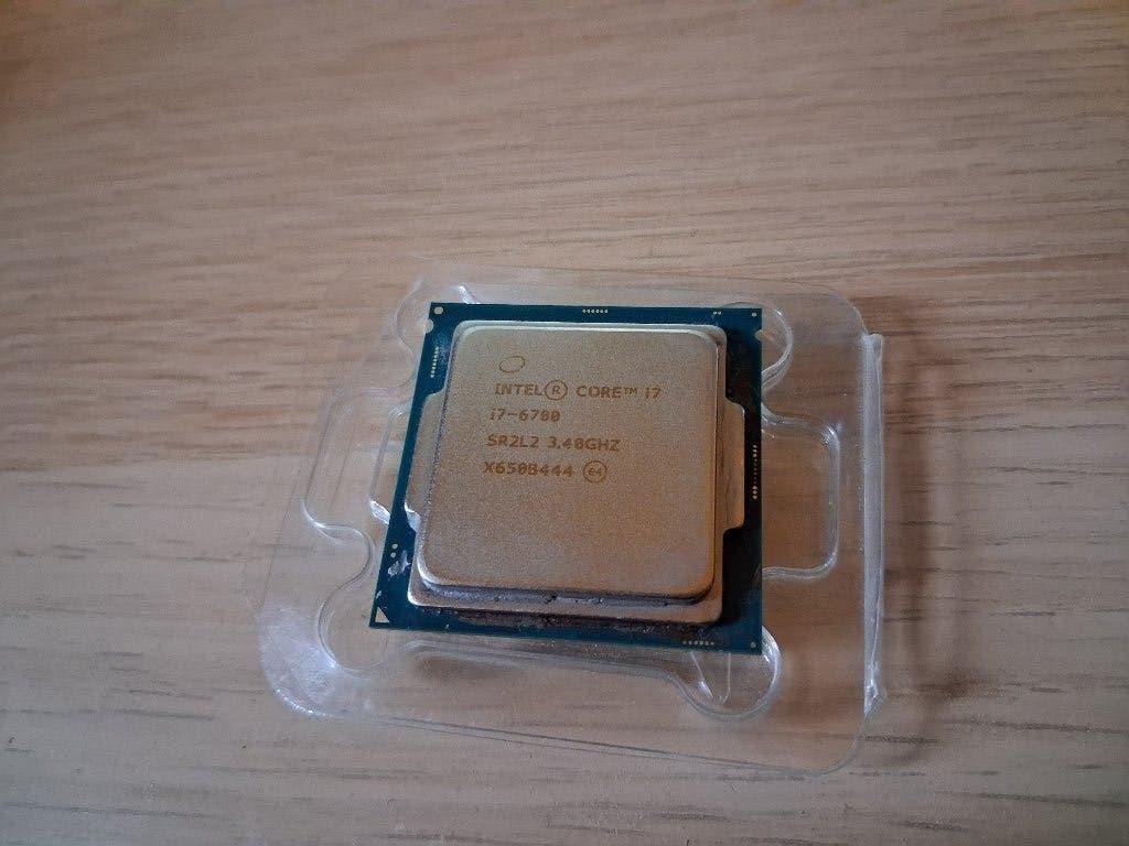 Intel core i7-6700, Computers en Software, Processors, LGA 1151, Gebruikt, Intel Core i7, 3 tot 4 Ghz