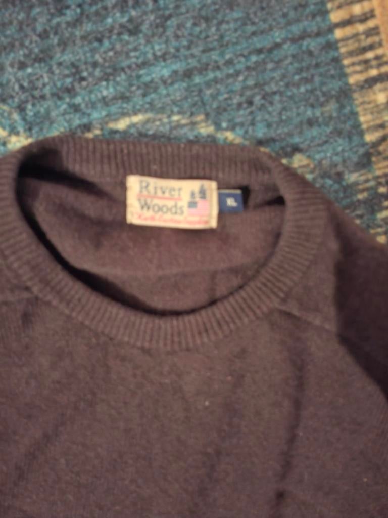 River Woods herentrui XL - Zo goed als nieuw, Kleding | Heren, Truien en Vesten, Bruin, Verzenden, Maat 56/58 (XL), Zo goed als nieuw
