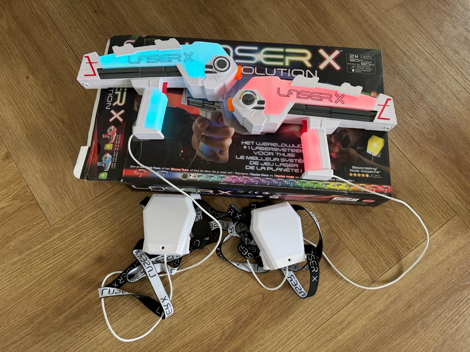 Laser X Revolution Lasergame Set, Ophalen of Verzenden, Zo goed als nieuw, Jongen of Meisje