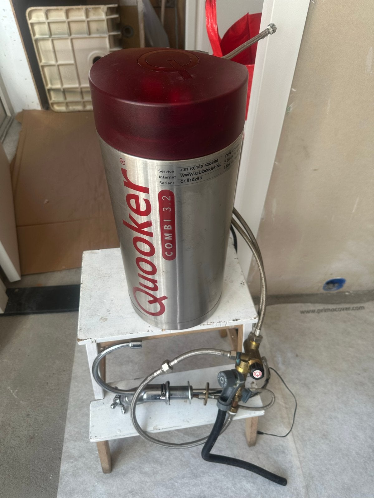 Quooker Combi 3.2 kokendwaterkraan met reservoir, Ophalen of Verzenden, Gebruikt