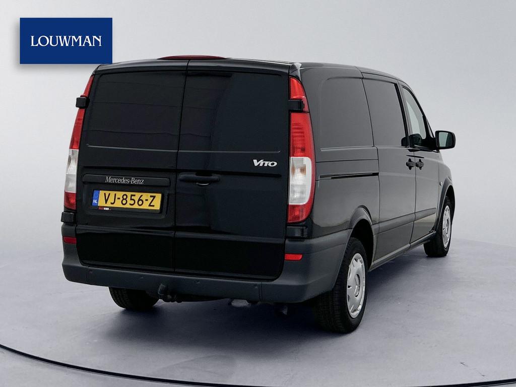 Mercedes-Benz Vito 110 CDI 320 Functional Lang Trekhaak Airc, Euro 5, Gebruikt, 4 cilinders, Zwart