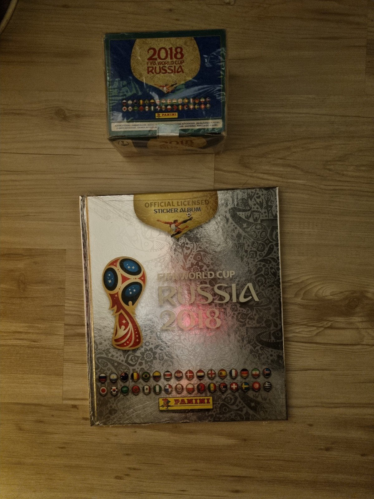 Panini FIFA World Cup Russia 2018 Hardcover + Box, Ophalen of Verzenden