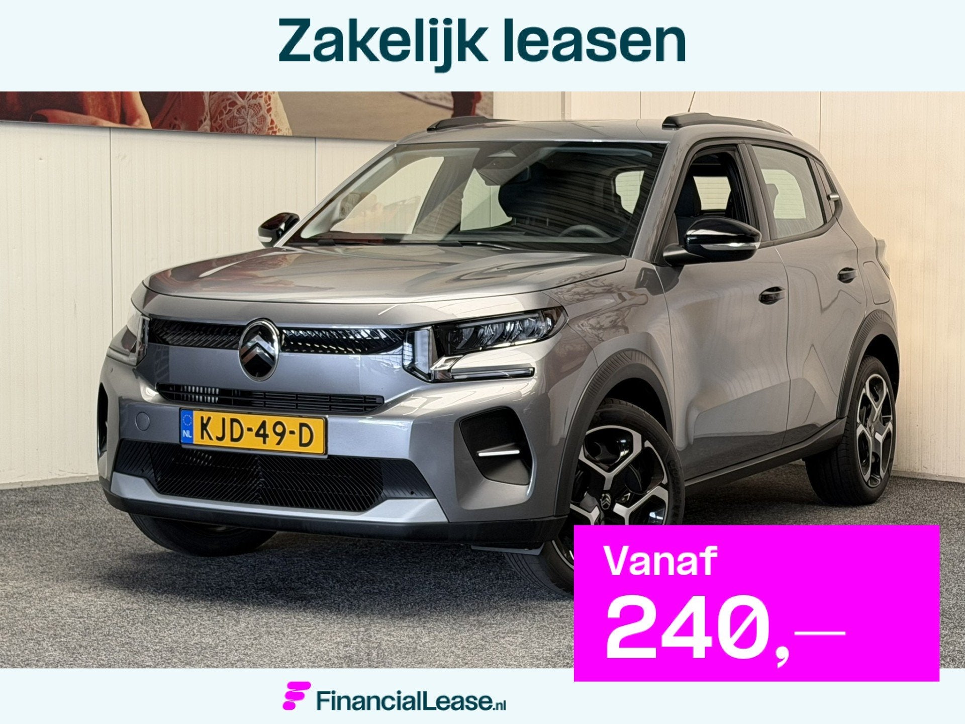 Citroën C3 1.2 TURBO PLUS 100PK NIEUW MODEL 2025 50 STUKS O, Voorwielaandrijving, Dealer onderhouden, 1199 cc, Origineel Nederlands