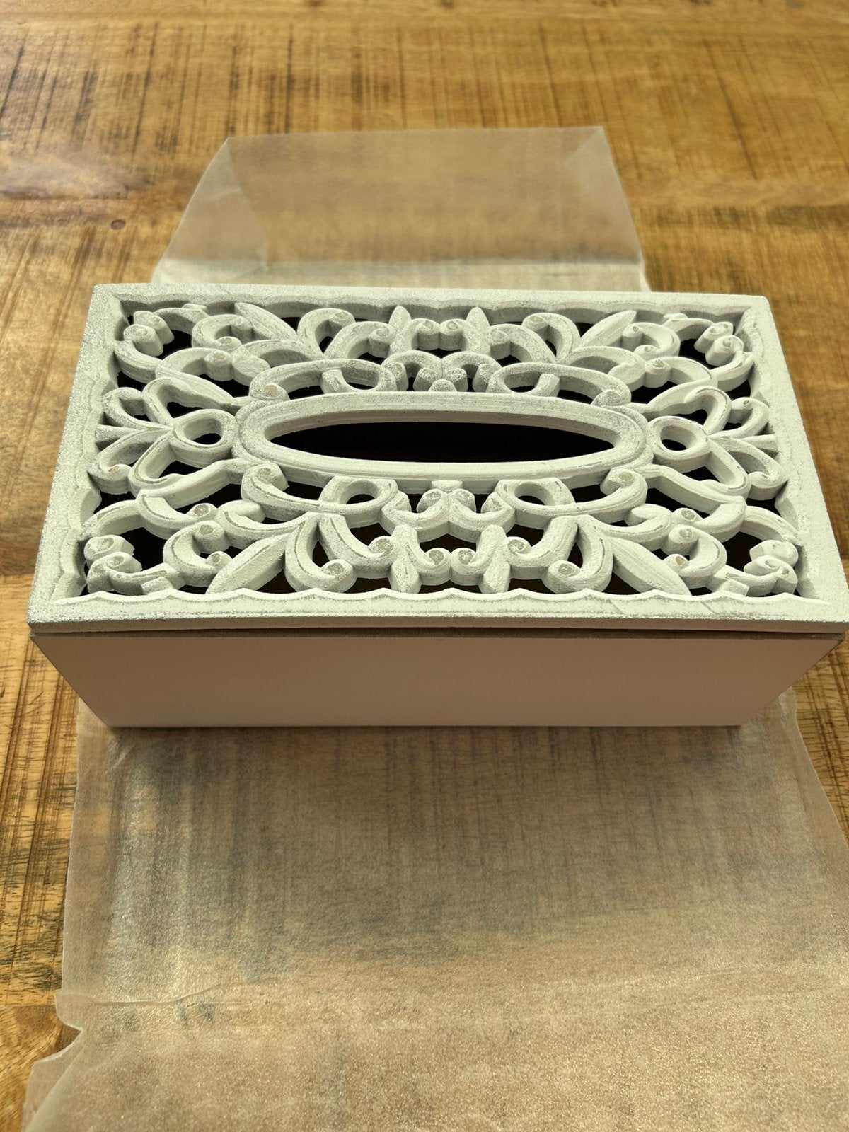 8 stuks  voor € 10.- Tissue doos Tissue box deco brocante, Hout, Brocante, Nieuw, Ophalen of Verzenden